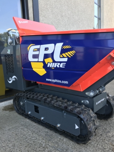 1Ton Narrow Access Tracked Dumper